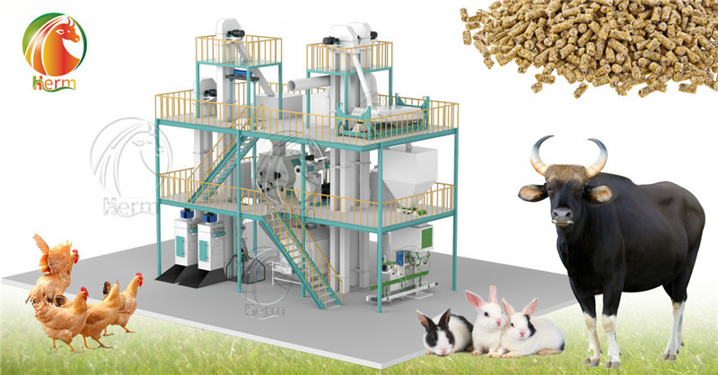 What is a 5-7 T/H Feed Pellet Making Machine?